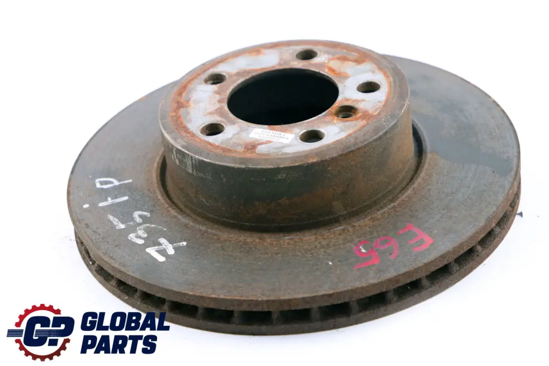 Bremsscheibe Belüftet Links Rechts Vorne 324X30 für BMW 7 er E65 E66 mit Teilenummer 6864049 BMW 7 er E65 E66 Bremsscheibe Belüftet Links Rechts Vorne 324X30 - SKU 6864049 - Teilenummer 6864049