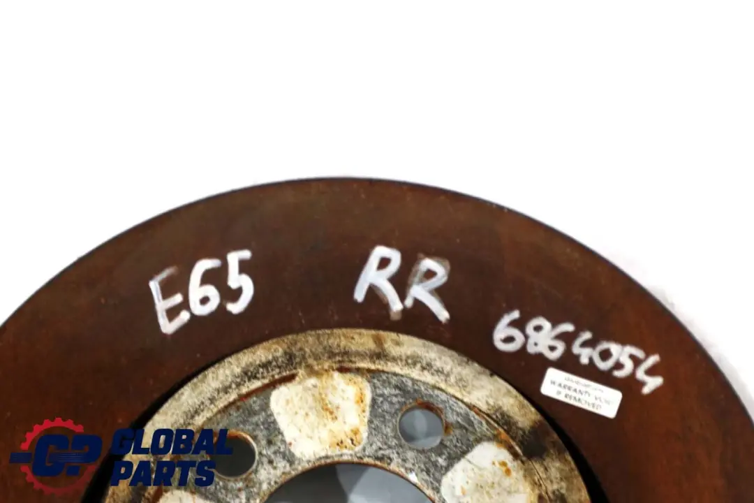 Bremsscheibe Belüftet Hinten Links Rechts Set 345X24 für BMW 7 er E65 E66 mit Teilenummer 6864049 BMW 7 er E65 E66 Bremsscheibe Belüftet Hinten Links Rechts Set 345X24 - SKU 6864054 - Teilenummer 6864049