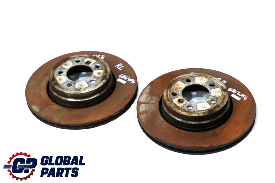 Bremsscheibe Belüftet Hinten Links Rechts Set 345X24 für BMW 7 er E65 E66 mit Teilenummer 6864049 BMW 7 er E65 E66 Bremsscheibe Belüftet Hinten Links Rechts Set 345X24 - SKU 6864054 - Teilenummer 6864049