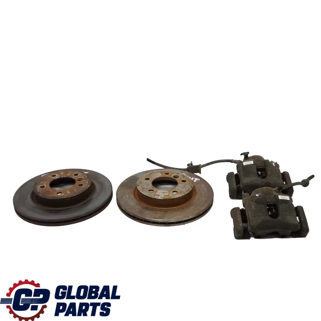 Front Wheel Ventilated Brake Disc Caliper Set 300X22 to BMW 3 E46 with Part number 6854997 BMW 3 E46 Front Wheel Ventilated Brake Disc Caliper Set 300X22 - SKU 6864058 - Part number 6854997