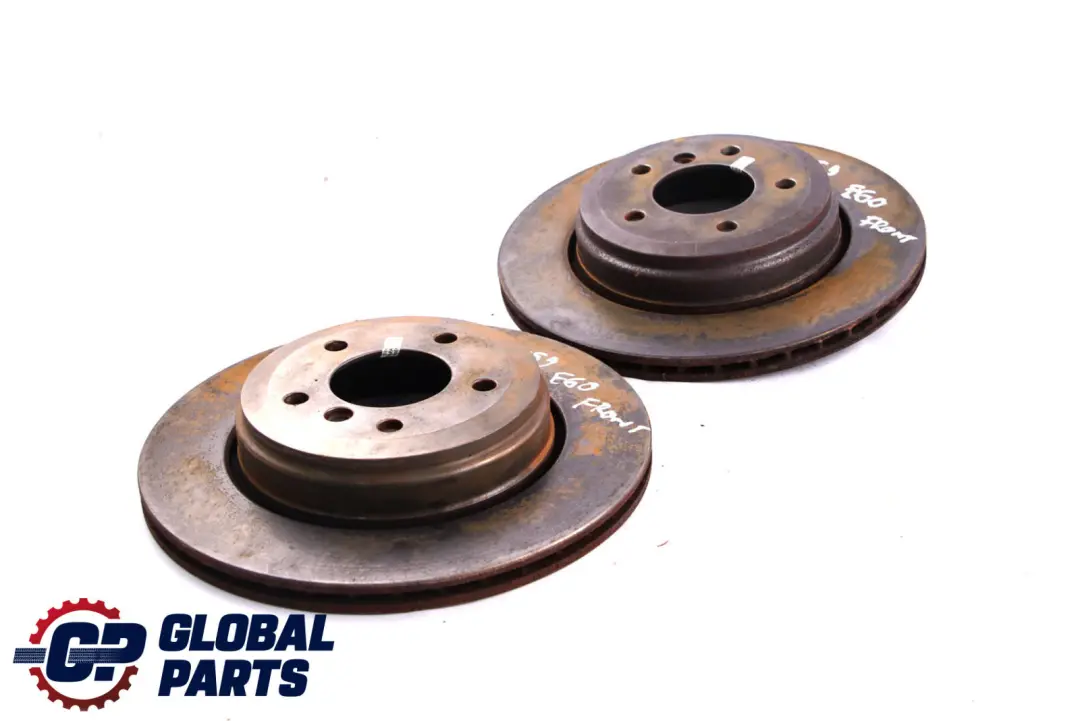BMW 5 E60 Front Left Right N/O/S Wheel Ventilated Brake Disc Set 310X24 - SKU 6864059-1 - Part number 6864059