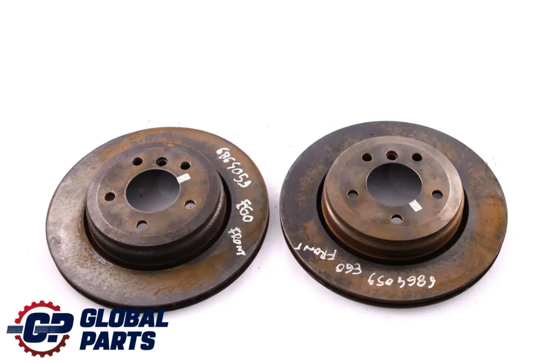 Front Left Right N/O/S Wheel Ventilated Brake Disc Set 310X24 to BMW 5 E60 with Part number 6864059 BMW 5 E60 Front Left Right N/O/S Wheel Ventilated Brake Disc Set 310X24 - SKU 6864059-1 - Part number 6864059