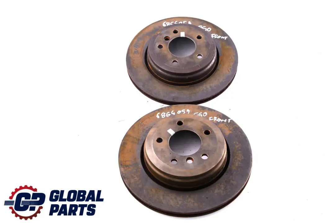 Front Left Right N/O/S Wheel Ventilated Brake Disc Set 310X24 to BMW 5 E60 with Part number 6864059 BMW 5 E60 Front Left Right N/O/S Wheel Ventilated Brake Disc Set 310X24 - SKU 6864059-1 - Part number 6864059