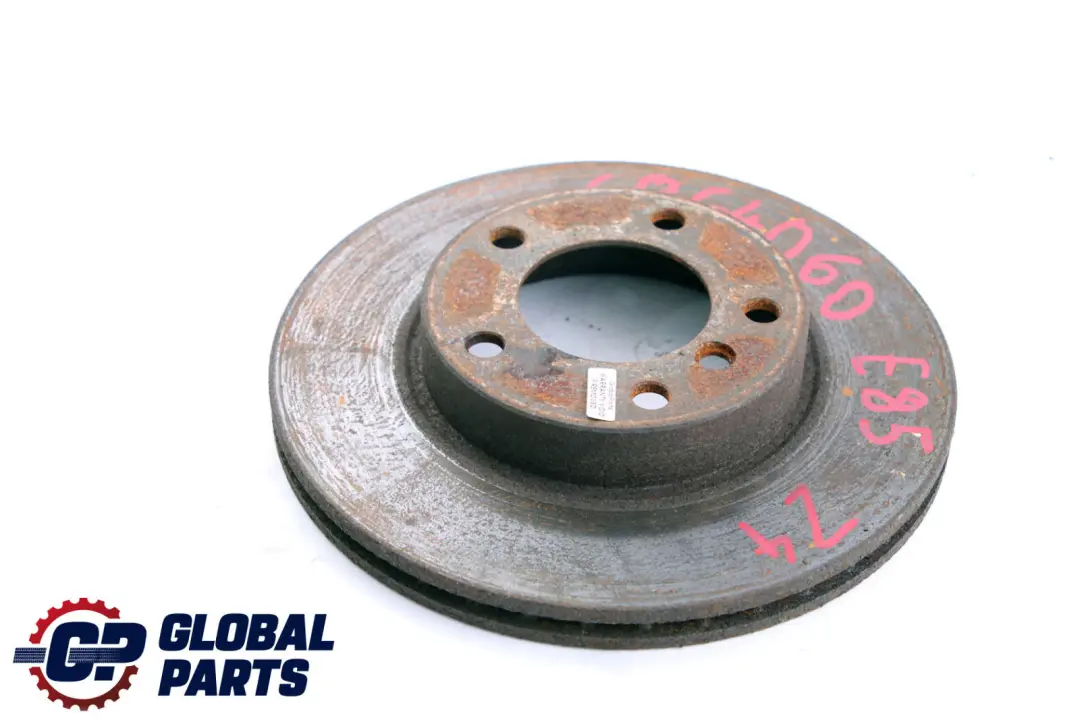 Front Left Right N/O/S Wheel Ventilated Brake Disc 286X22 to BMW Z4 Series E85 with Part number 6864060 BMW Z4 Series E85 Front Left Right N/O/S Wheel Ventilated Brake Disc 286X22 - SKU 6864060 - Part number 6864060