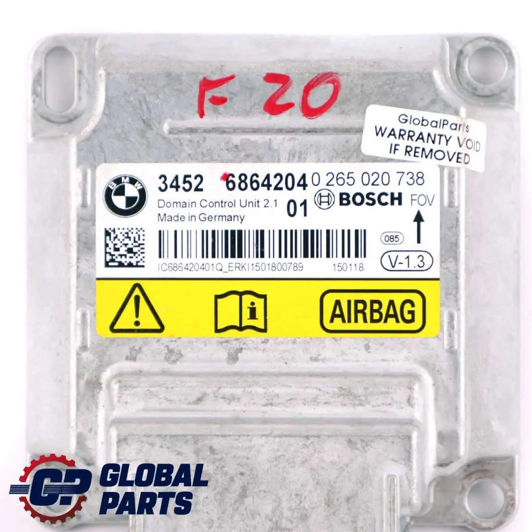 Modulo ICM BMW F20 F21 F30 F31 Unità Di Controllo per con numero di parte 6864204 Modulo ICM BMW F20 F21 F30 F31 Unità Di Controllo - SKU 6864204 - Numero di parte 6864204