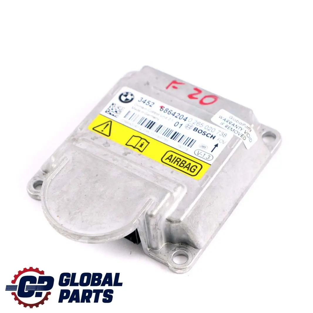 BMW F20 F21 F30 F31 Moduł Sterownik ICM Airbag - SKU 6864204 - Numer Części 6864204