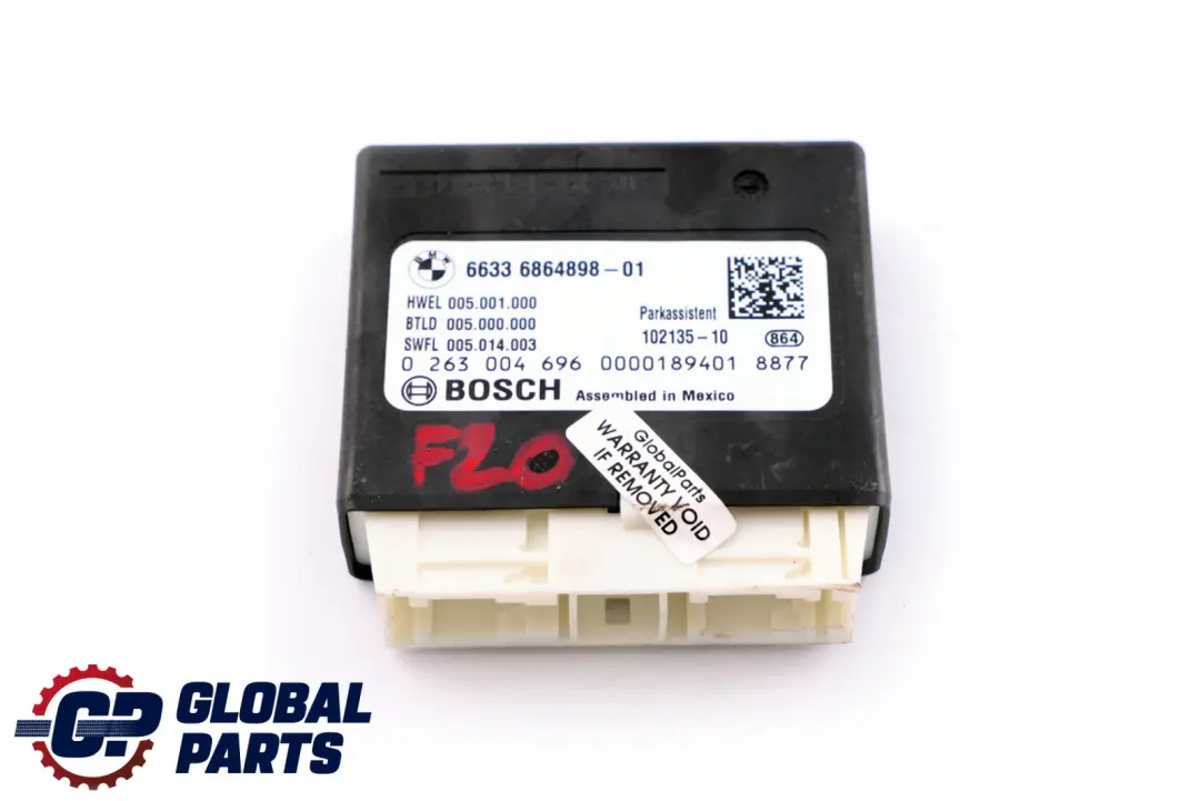 Assistent Steuergerät Modul für BMW F20 F21 F30 F31 Park mit Teilenummer 6864898 BMW F20 F21 F30 F31 Park Assistent Steuergerät Modul - SKU 6864898 - Teilenummer 6864898