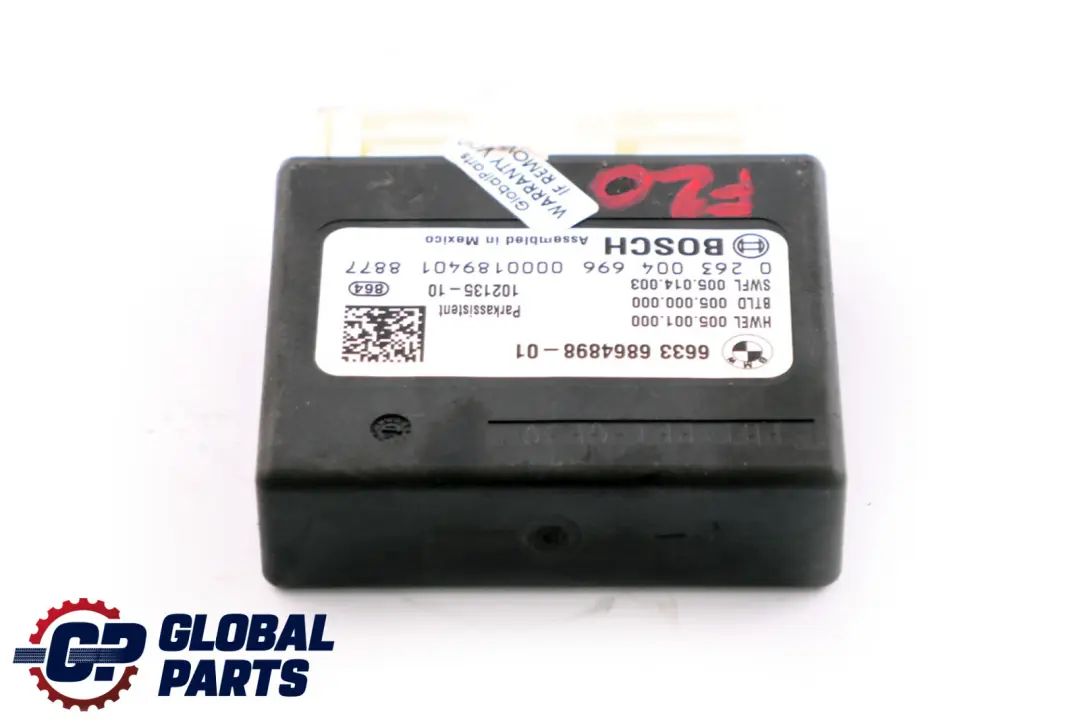 Moduł Sterownik PDC Asystent Parkowania do BMW F20 F21 F30 F31 o numerze 6864898 BMW F20 F21 F30 F31 Moduł Sterownik PDC Asystent Parkowania - SKU 6864898 - Numer Części 6864898