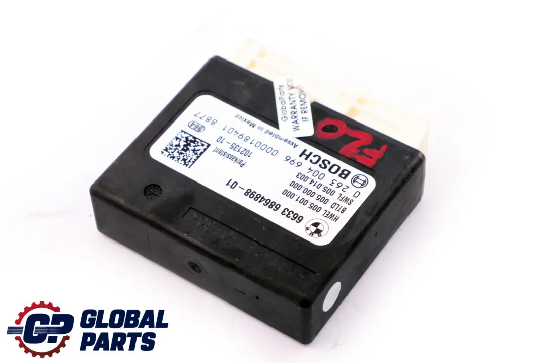 Module De Commande D'Aide Au Stationnement pour BMW F20 F21 F30 F31 à propos du numéro de pièce 6864898 BMW F20 F21 F30 F31 Module De Commande D'Aide Au Stationnement - SKU 6864898 - Numéro de pièce 6864898