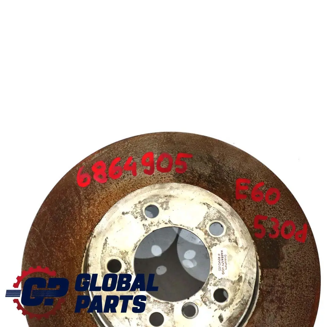 BMW 5 Series E60 E61 530d M57N M57N2 Front Wheel Brake Disc 324X30 - SKU 6864905 - Part number 6864905