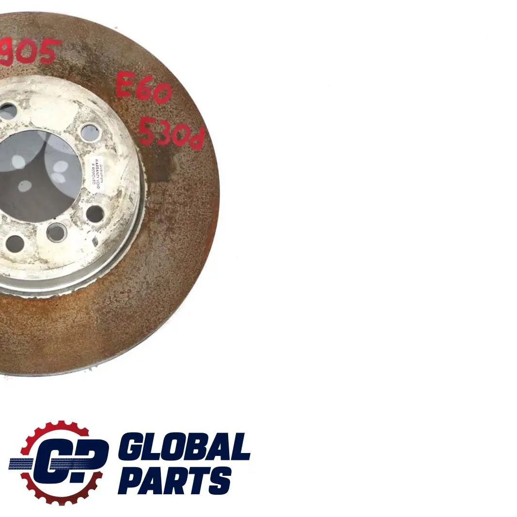 BMW 5 Series E60 E61 530d M57N M57N2 Front Wheel Brake Disc 324X30 - SKU 6864905 - Part number 6864905