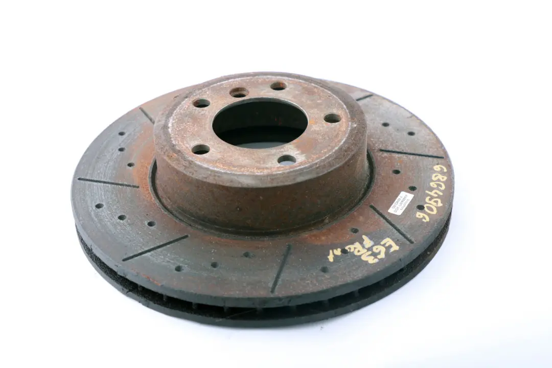 Front Ventilated Perforated Wheel Brake Disc BMW 5 6 Series E60 E61 E63 E64 - SKU 6864906 - Part number 6864906