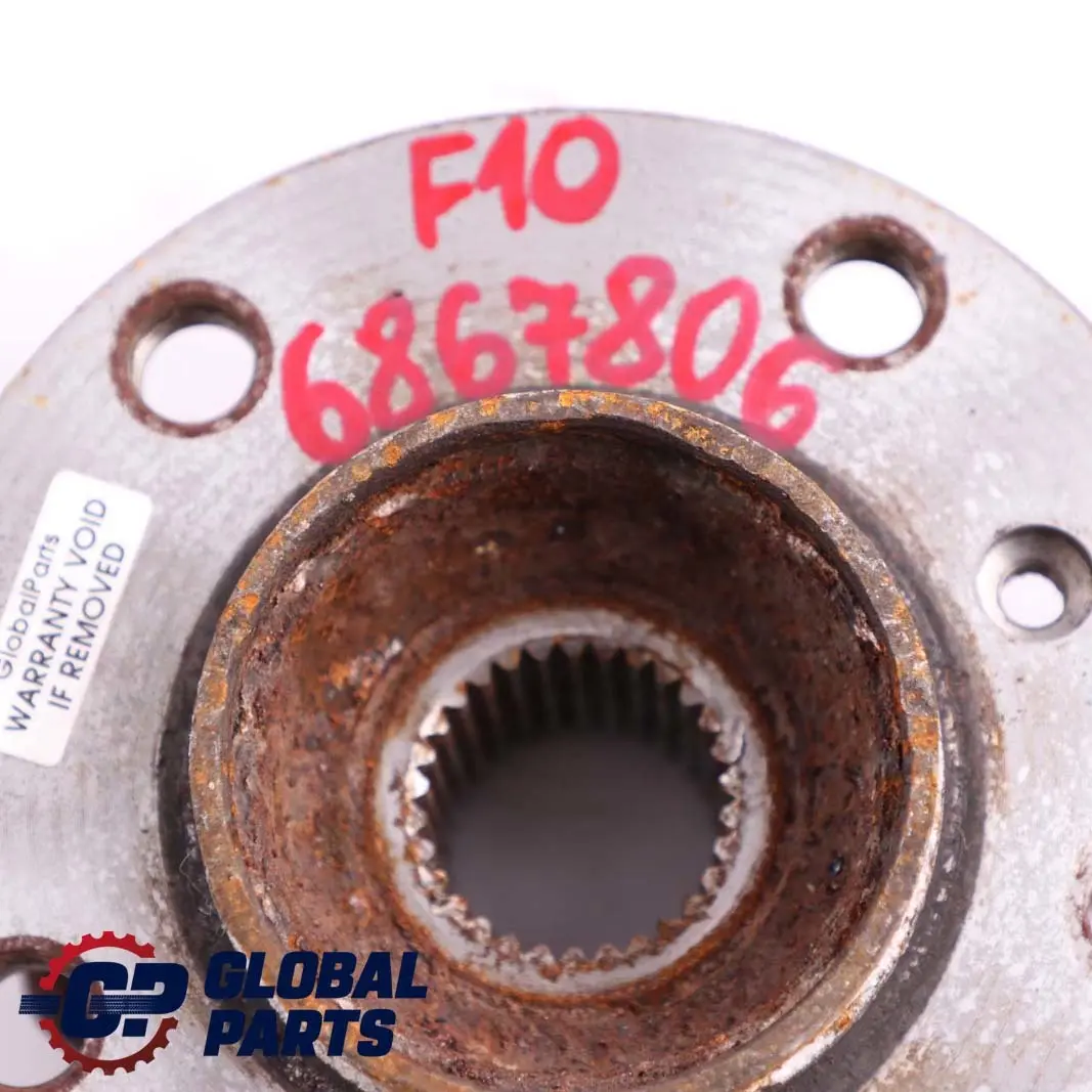 Axle Wheel Bearing Flange Hub Suspension BMW F01 F10 F11 F12 F13 Rear - SKU 6867806 - Part number 6867806