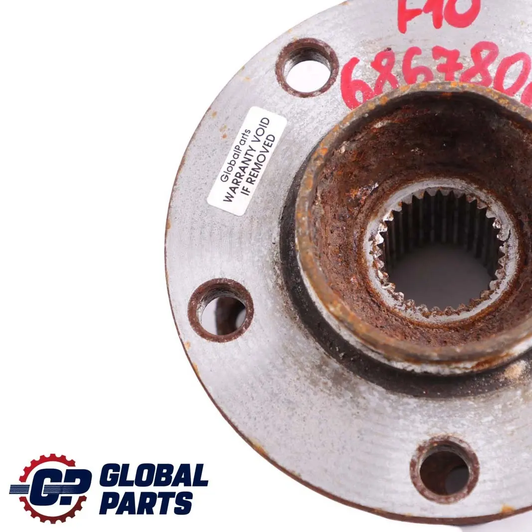 Axle Wheel Bearing Flange Hub Suspension to BMW F01 F10 F11 F12 F13 Rear with Part number 6867806 BMW F01 F10 F11 F12 F13 Rear Axle Wheel Bearing Flange Hub Suspension - SKU 6867806 - Part number 6867806