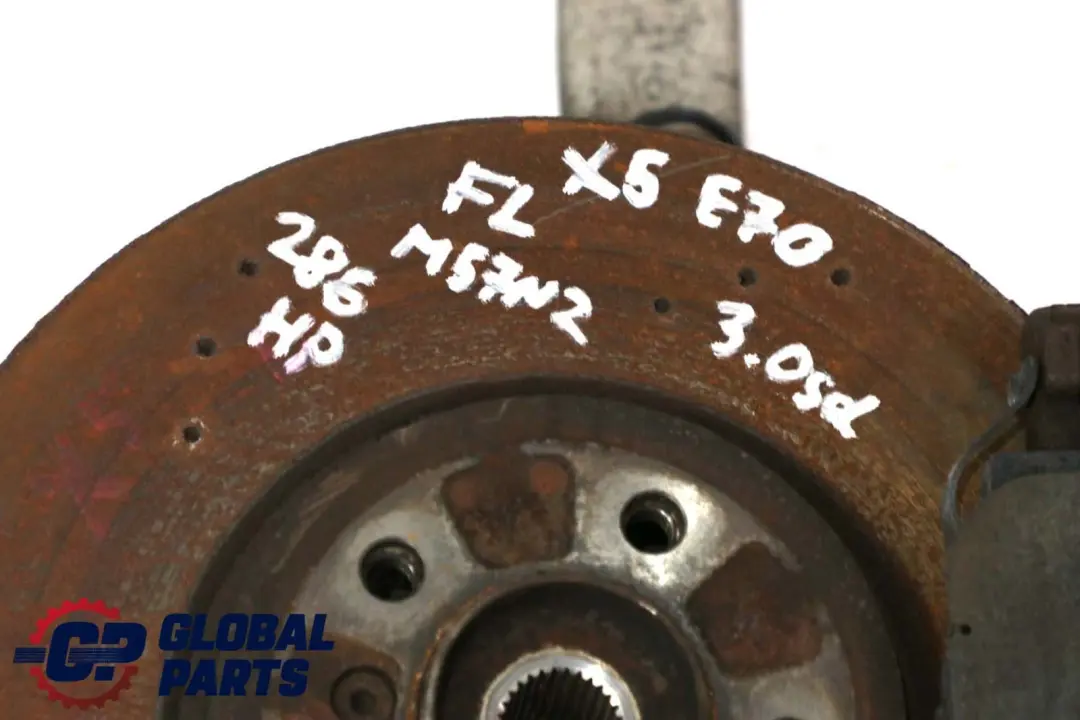 BMW X5 X6 Reihe E70 E71 Schwenklager Radträger Bremssattel Vorne Links - SKU 6869869 - Teilenummer 6774809