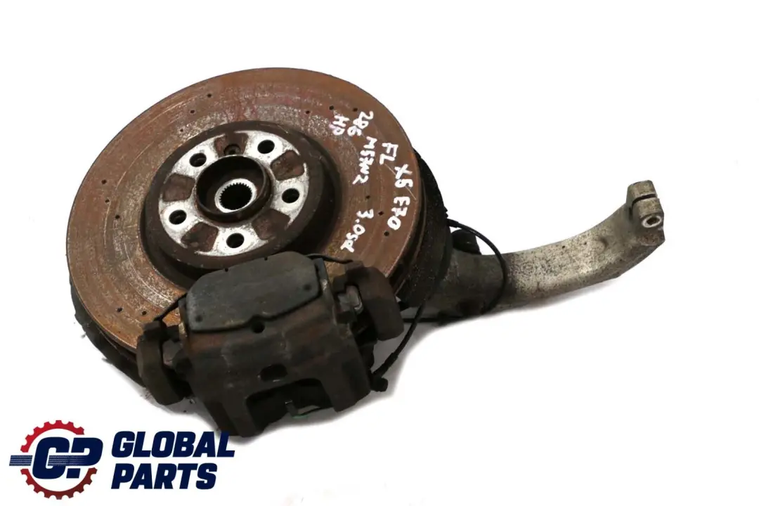 BMW X5 X6 Reihe E70 E71 Schwenklager Radträger Bremssattel Vorne Links - SKU 6869869 - Teilenummer 6774809