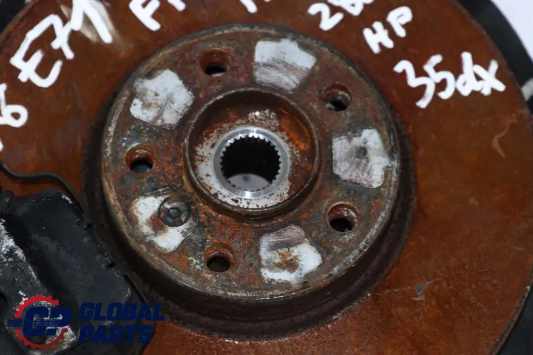 BMW X5 E6 Reihe E70 E71 Schwenklager Radträger Bremssattel Vorne Links - SKU 6869870 - Teilenummer 6869870