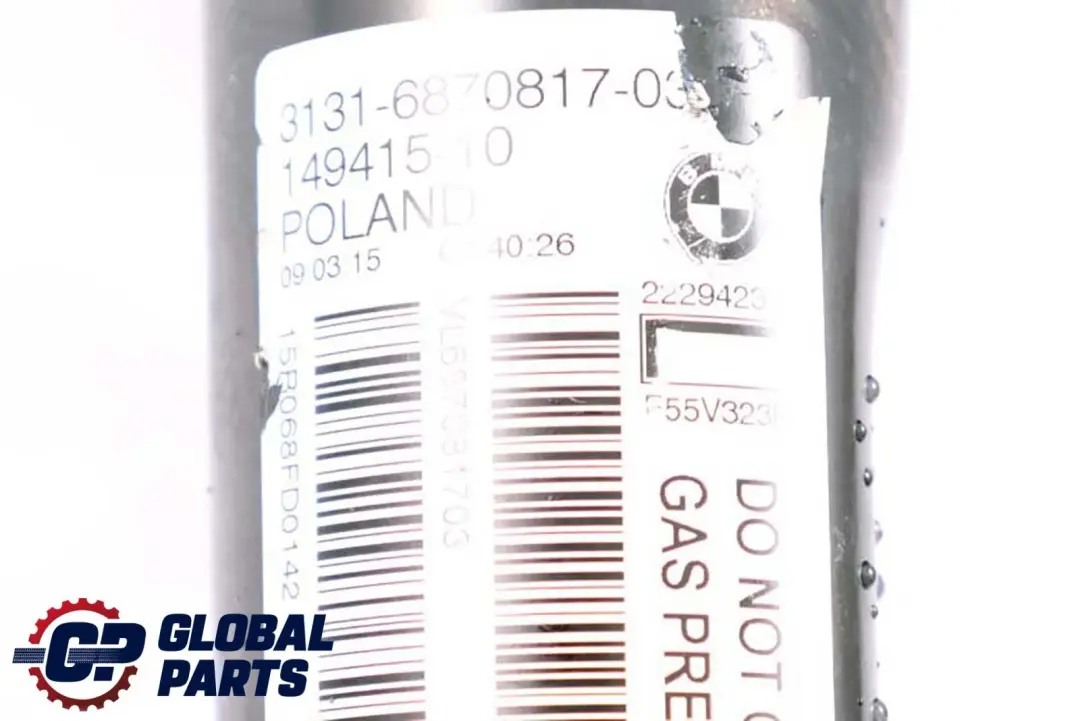 Gauche Ressort Suspension Amortisseur pour Mini F55 Avant à propos du numéro de pièce 6870817 Mini F55 Avant Gauche Ressort Suspension Amortisseur - SKU 6870817-1 - Numéro de pièce 6870817