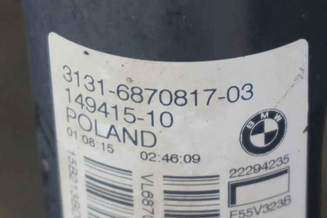 B38 1.5 Noga Zawieszenie Lewy Przód do Mini F55 o numerze 6870817 Mini F55 B38 1.5 Noga Zawieszenie Lewy Przód - SKU 6870817 - Numer Części 6870817