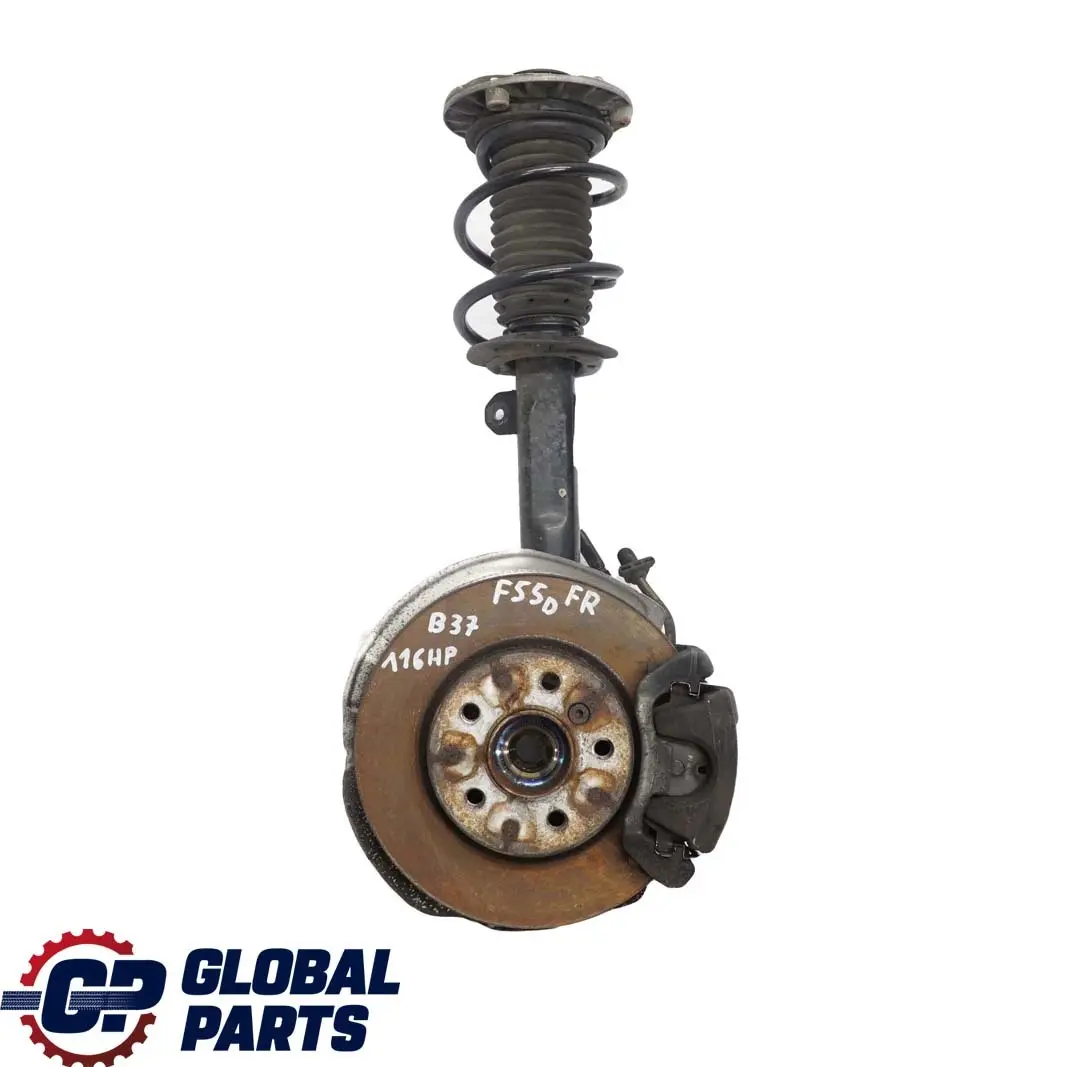 Front Right O/S Leg Brake Suspension Wheel Axle Hub to Mini F55 Cooper One with Part number 6870818 Mini F55 Cooper One Front Right O/S Leg Brake Suspension Wheel Axle Hub - SKU 6870818 - Part number 6870818