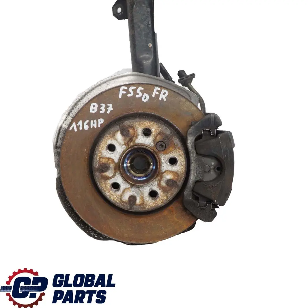 Mini F55 Cooper One Front Right O/S Leg Brake Suspension Wheel Axle Hub - SKU 6870818 - Part number 6870818