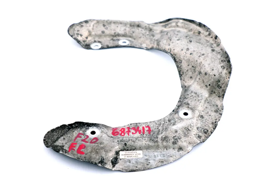 BMW 1 3 Series F20 F21 F30 Protection Cover Plate Brake Disc Front Left N/S - SKU 6873417 - Part number 6873417