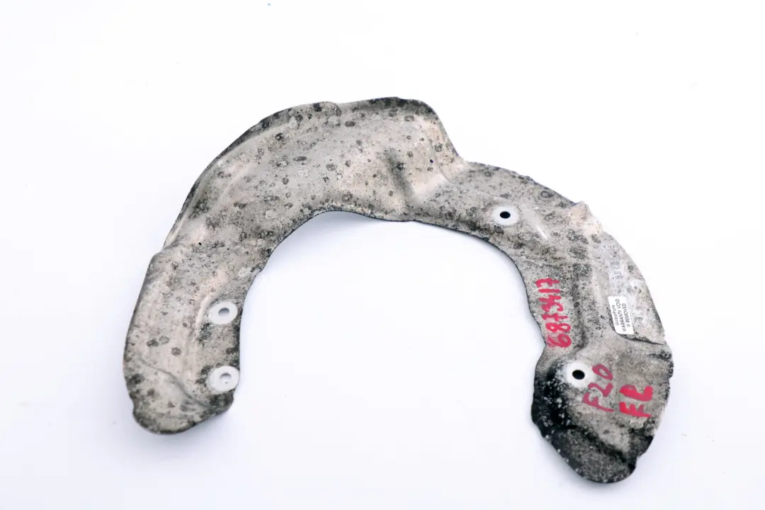BMW 1 3 Series F20 F21 F30 Protection Cover Plate Brake Disc Front Left N/S - SKU 6873417 - Part number 6873417