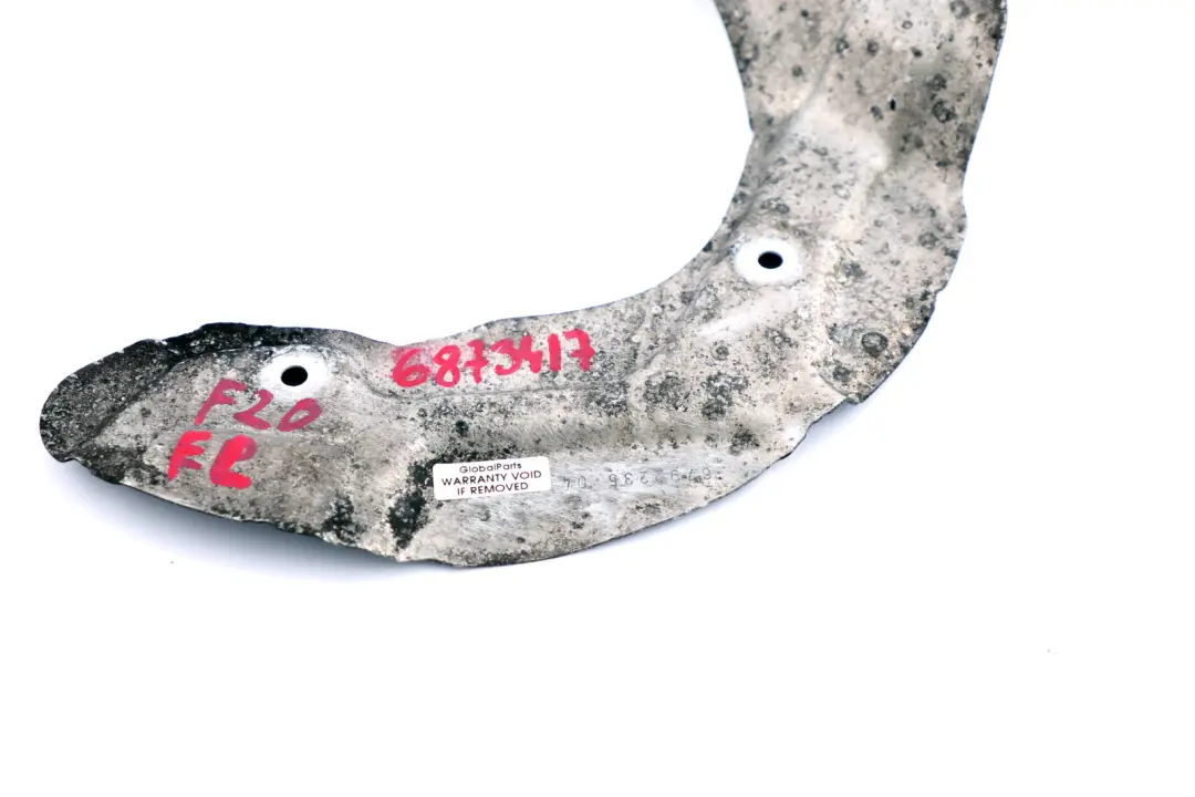 BMW 1 3 Series F20 F21 F30 Protection Cover Plate Brake Disc Front Left N/S - SKU 6873417 - Part number 6873417