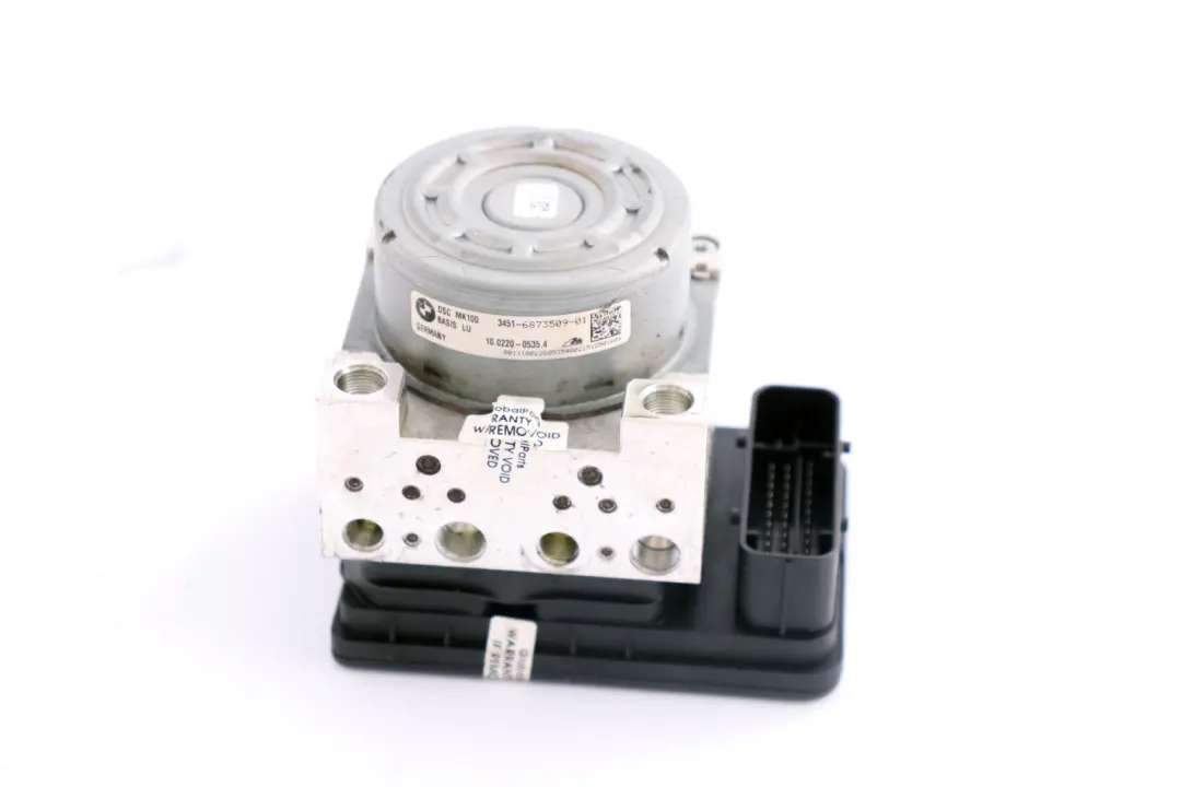 ABS DSC Pump Hydro Braking Unit 6873509 to Mini Cooper One F55 F56 F57 with Part number 6888040 Mini Cooper One F55 F56 F57 ABS DSC Pump Hydro Braking Unit 6873509 - SKU 6873510 - Part number 6888040