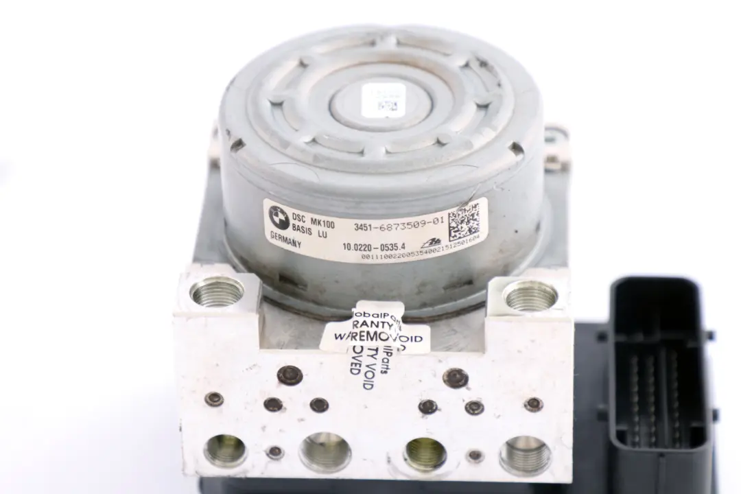 ABS DSC Bomba Unidad De Frenado Hidraulico 6873509 para Mini One F55 F56 F57 con número de pieza 6888040 Mini One F55 F56 F57 ABS DSC Bomba Unidad De Frenado Hidraulico 6873509 - SKU 6873510 - Número de pieza 6888040