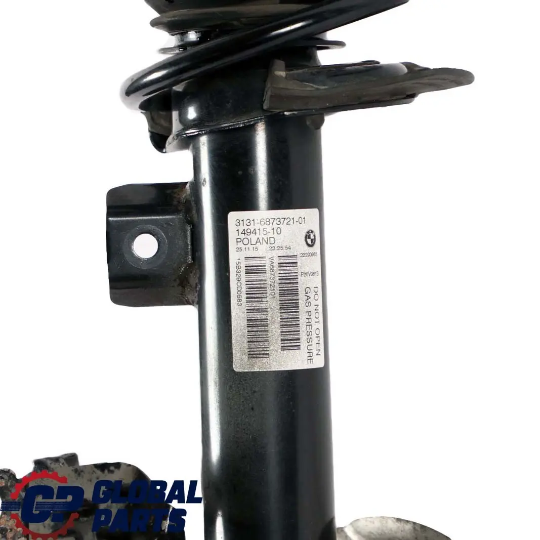BMW 1 F20 LCI 118d B37 Front Left N/S Suspension Leg Spring Strut Axle Hub - SKU 6873721-5 - Part number 6873721
