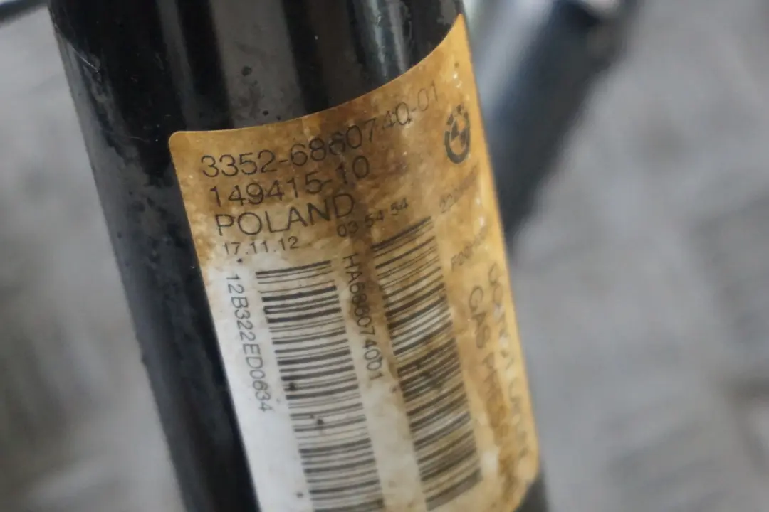 BMW 1 Series F20 116d ed Rear Left N/S Leg Spring Strut Hub Caliper - SKU 6873724 - Part number 6873724