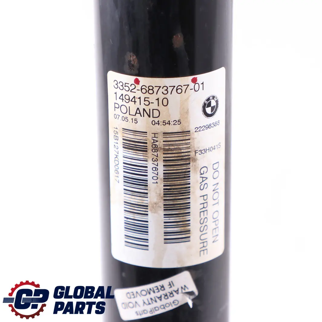 Amortisseur de jambe de force arrière gauche droite pour BMW F33 M Sport à propos du numéro de pièce 6873767 BMW F33 M Sport Amortisseur de jambe de force arrière gauche droite - SKU 6873767 - Numéro de pièce 6873767