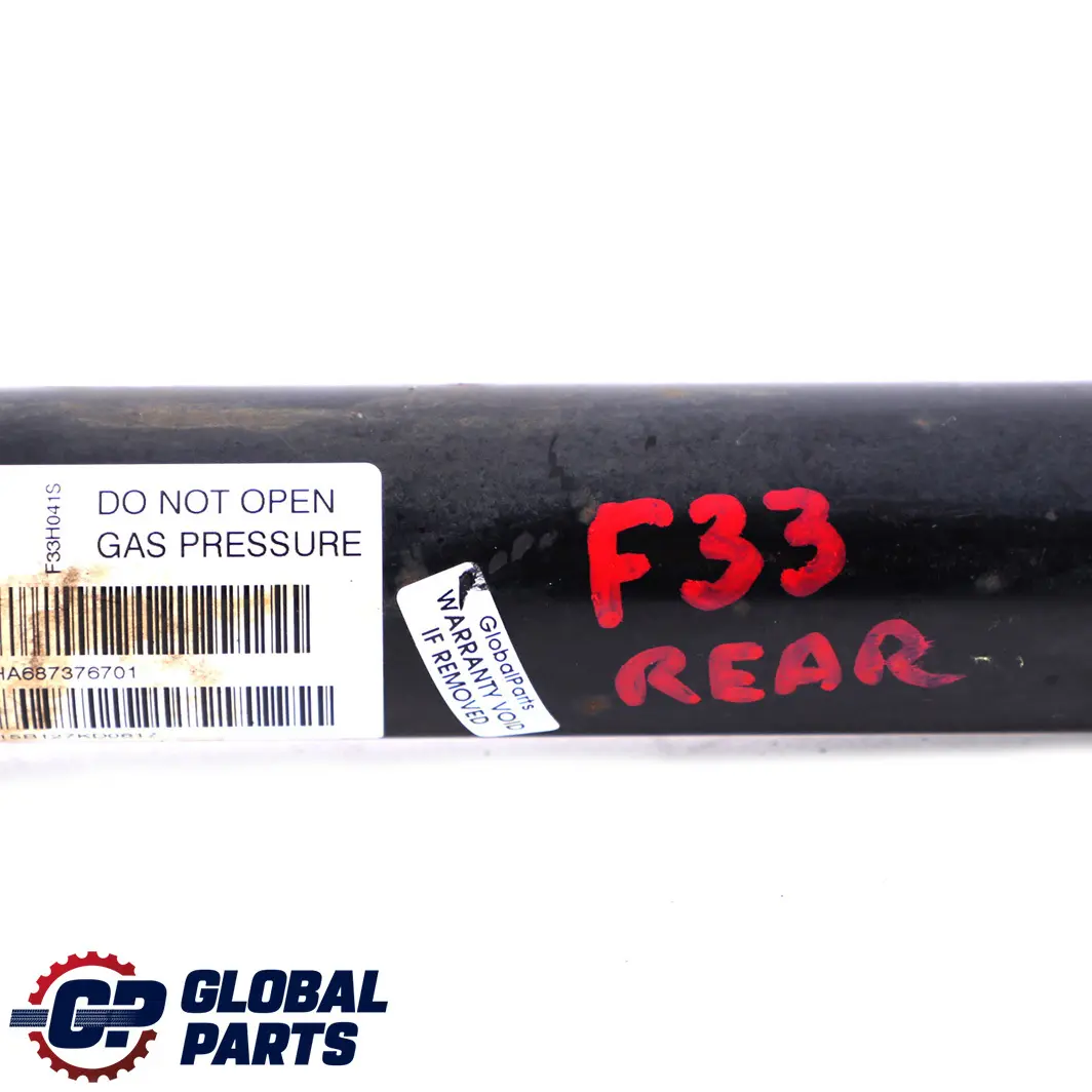 Ammortizzatore posteriore sinistra destra per BMW F33 Cabrio M Sport con numero di parte 6873767 BMW F33 Cabrio M Sport Ammortizzatore posteriore sinistra destra - SKU 6873767 - Numero di parte 6873767