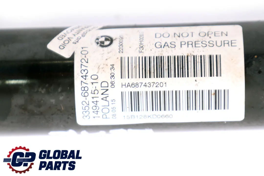 BMW F30 Saloon Rear Left Right N/O/S Spring Strut Shock Absorber - SKU 6874372 - Part number 6874372