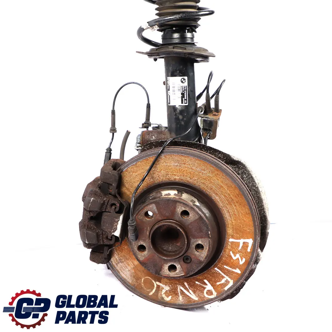 N20 Front Right O/S Spring Strut Leg Suspension to BMW 3 F31 Touring 328i with Part number 6874386 BMW 3 F31 Touring 328i N20 Front Right O/S Spring Strut Leg Suspension - SKU 6874378 - Part number 6874386