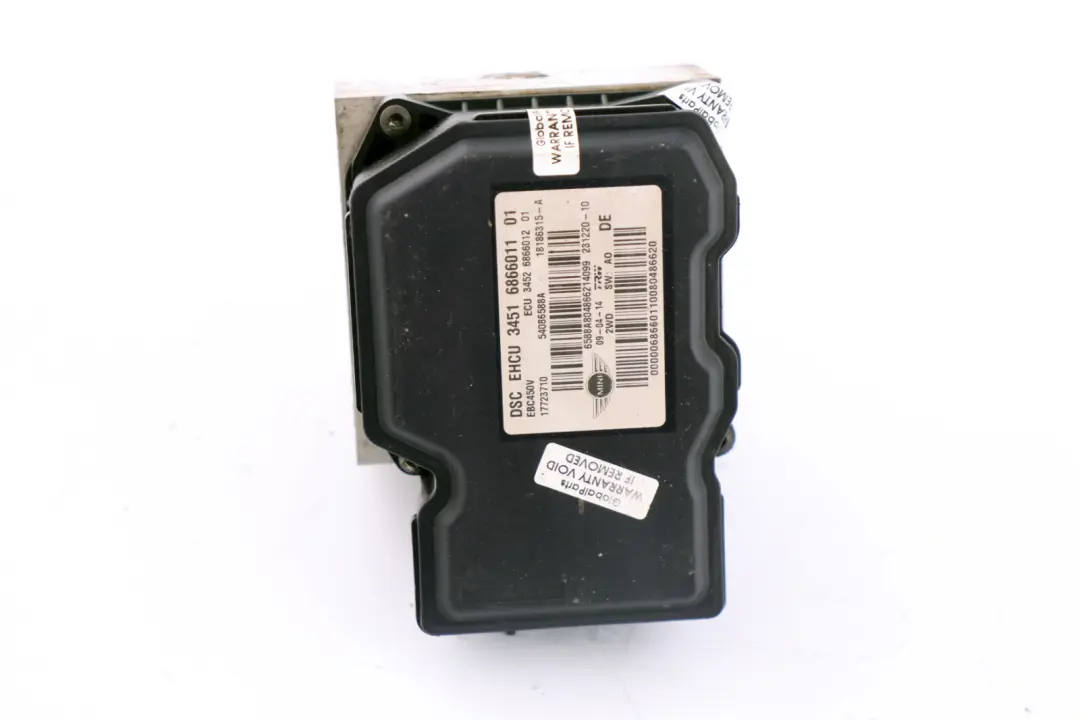 Hydroaggregat DSC 6866011 6866012 für BMW Mini Cooper R55 R56 R57 LCI R60 mit Teilenummer 6874553 BMW Mini Cooper R55 R56 R57 LCI R60 Hydroaggregat DSC 6866011 6866012 - SKU 6874553-1 - Teilenummer 6874553