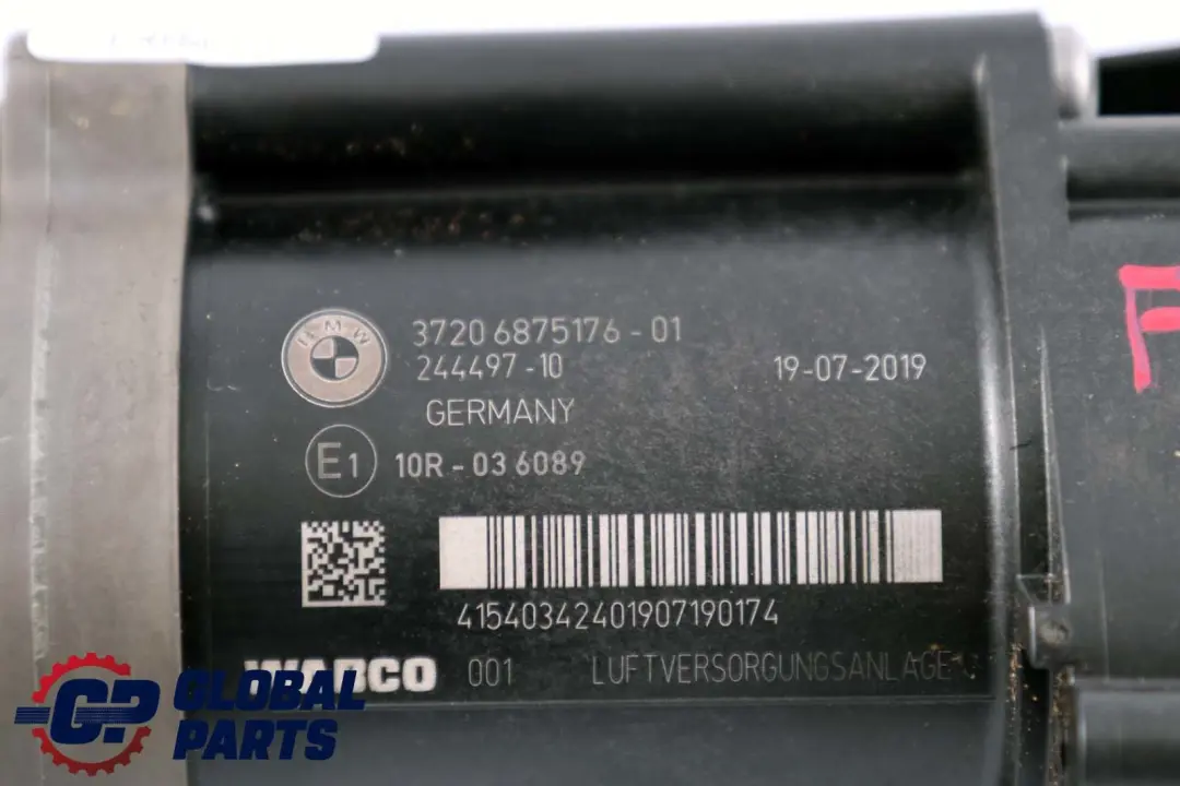 Sospensione BMW F01 F02 F07 F11 Motore Alimentazione Aria per Compressore con numero di parte 6875176 Compressore Sospensione BMW F01 F02 F07 F11 Motore Alimentazione Aria - SKU 6875176 - Numero di parte 6875176