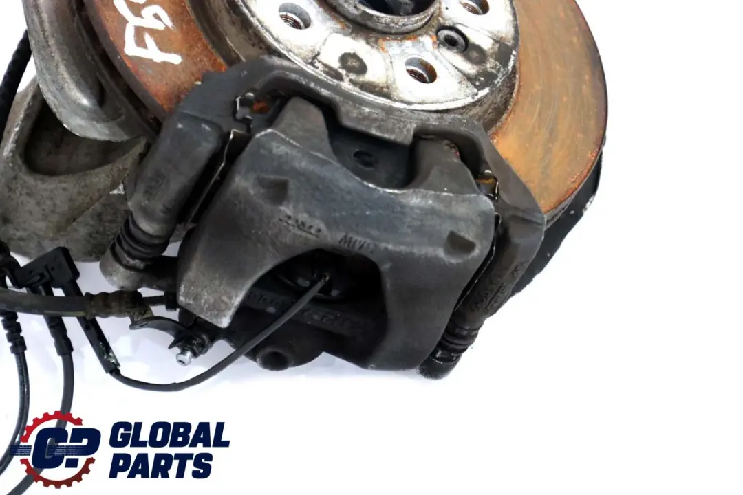 Front Left N/S Leg Brake Suspension Hub to BMW Mini Cooper F55 F56 with Part number 6876643 BMW Mini Cooper F55 F56 Front Left N/S Leg Brake Suspension Hub - SKU 6876643 - Part number 6876643