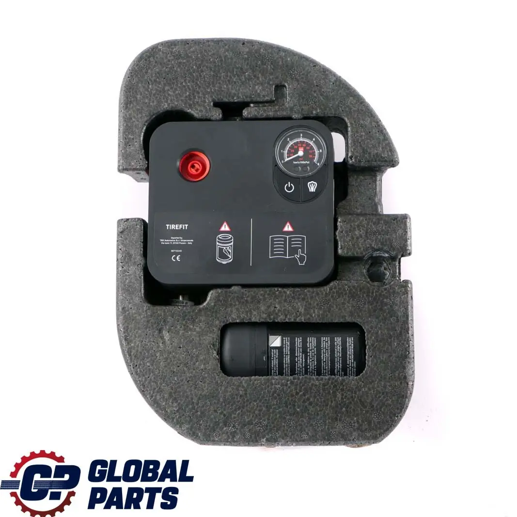 Spare Wheel Tool Storage Mobility System Pump to Mini Cooper F55 F56 F57 with Part number 6877569 Mini Cooper F55 F56 F57 Spare Wheel Tool Storage Mobility System Pump - SKU 6877569-1 - Part number 6877569