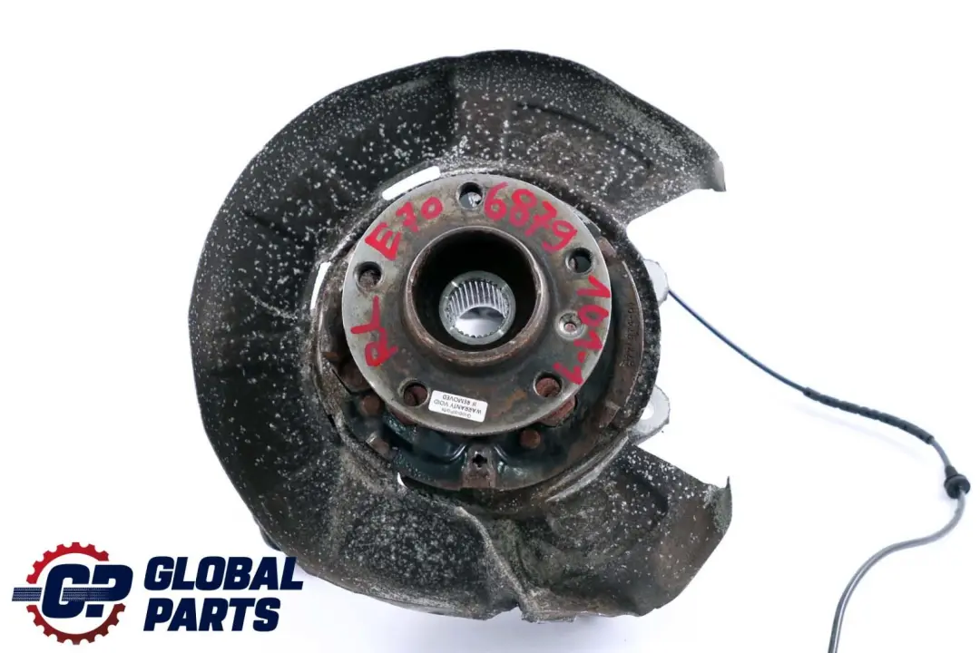 Left Suspension N/S Wheel Carrier Bearing Hub to BMW X6 Series E71 Rear with Part number 6879101 BMW X6 Series E71 Rear Left Suspension N/S Wheel Carrier Bearing Hub - SKU 6879101-1 - Part number 6879101