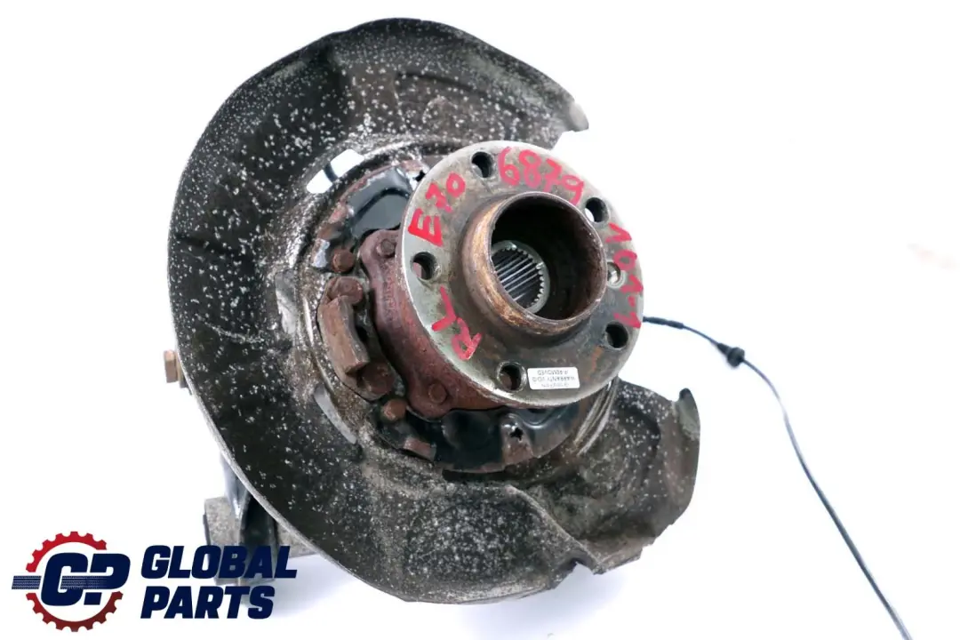 BMW X6 Reihe E71 Radträger Flanschnabe Set Hinten Links - SKU 6879101-1 - Teilenummer 6879101