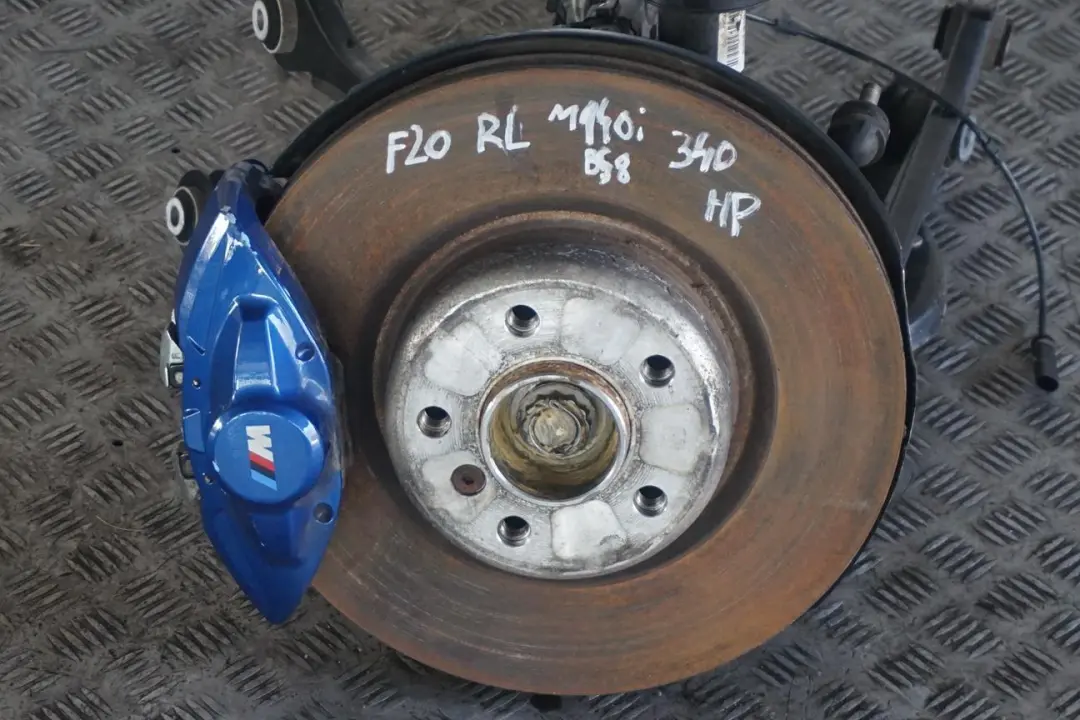 M140i M Sport Rear Left N/S Suspension Leg Axle Brake Disc Hub to BMW 1 F20 with Part number 6880945 BMW 1 F20 M140i M Sport Rear Left N/S Suspension Leg Axle Brake Disc Hub - SKU 6880945 - Part number 6880945