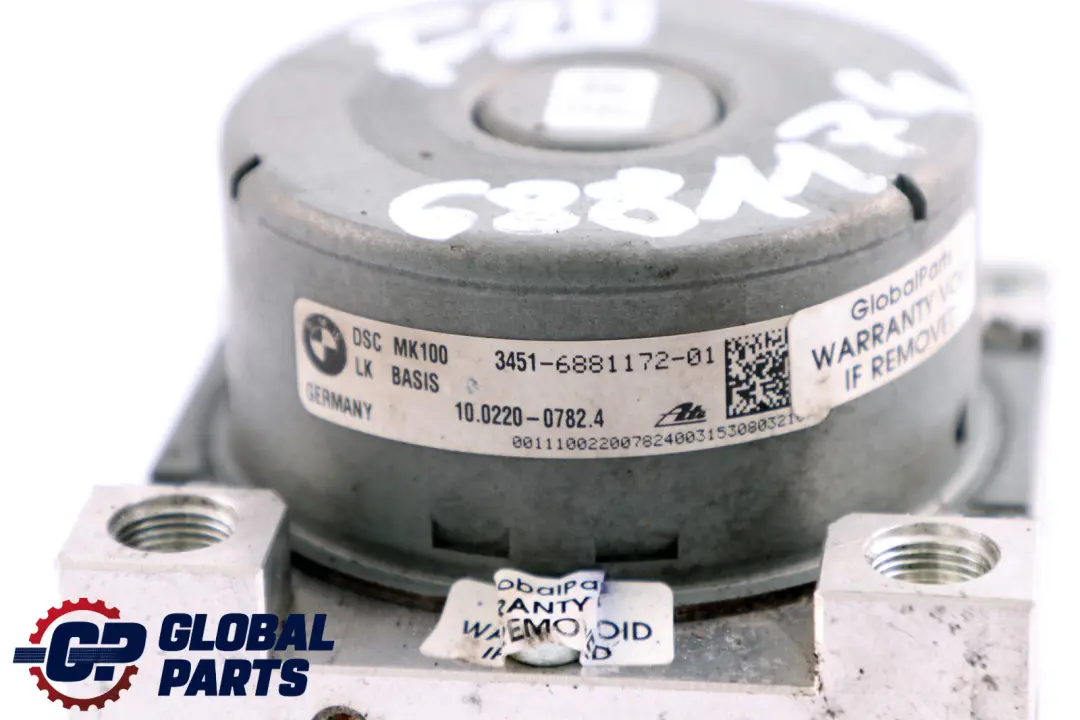 Bomba De Freno ABS BMW F20 F21 F22 F30 LCI DSC Unidad Hidráulica 6881173 para con número de pieza 6881174 Bomba De Freno ABS BMW F20 F21 F22 F30 LCI DSC Unidad Hidráulica 6881173 - SKU 6881172 - Número de pieza 6881174
