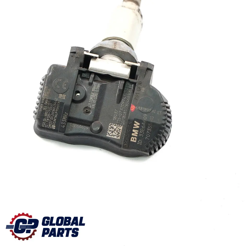  Genuine BMW Tyre Pressure Wheel Electronics Module Sensor RDC 433MHZ - SKU 6881891 - Part number 6881891