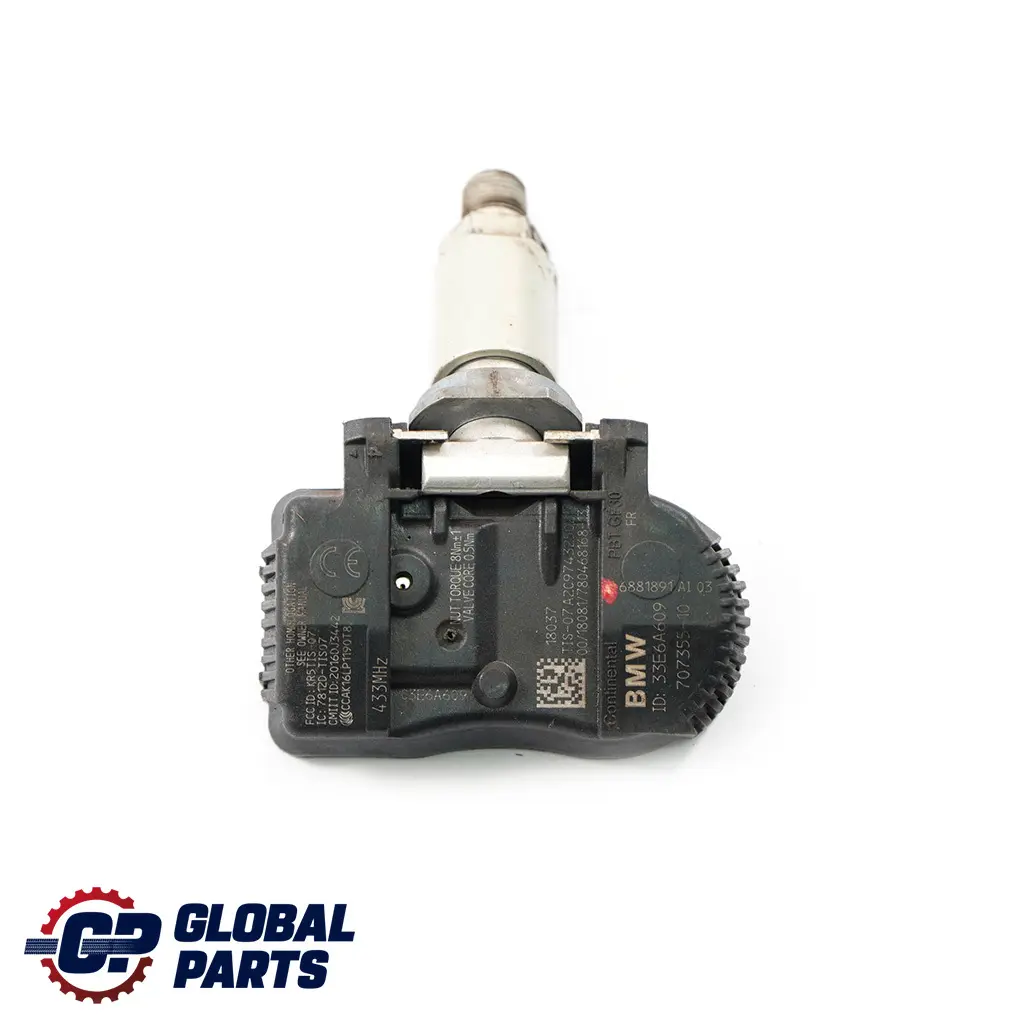  Genuine BMW Tyre Pressure Wheel Electronics Module Sensor RDC 433MHZ - SKU 6881891 - Part number 6881891