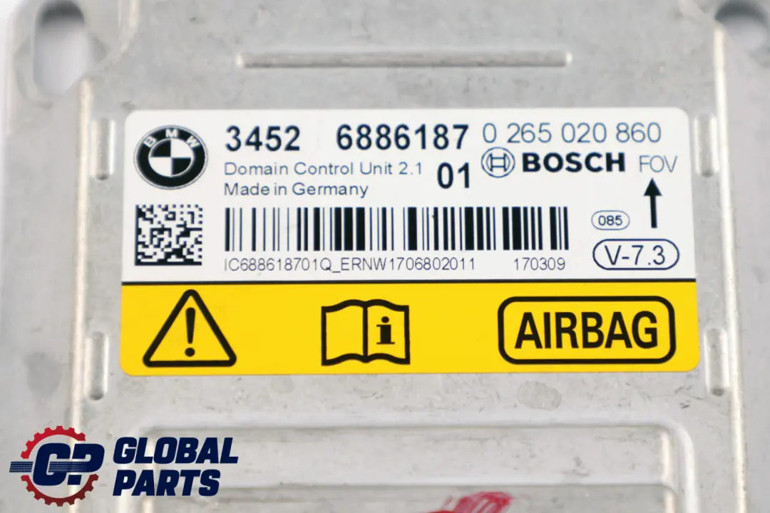Module Commande D'Unité Commande D'Air ECU ICM Plus pour BMW F20 F21 F30 F31 à propos du numéro de pièce 6882969 BMW F20 F21 F30 F31 Module Commande D'Unité Commande D'Air ECU ICM Plus - SKU 6882969 - Numéro de pièce 6882969