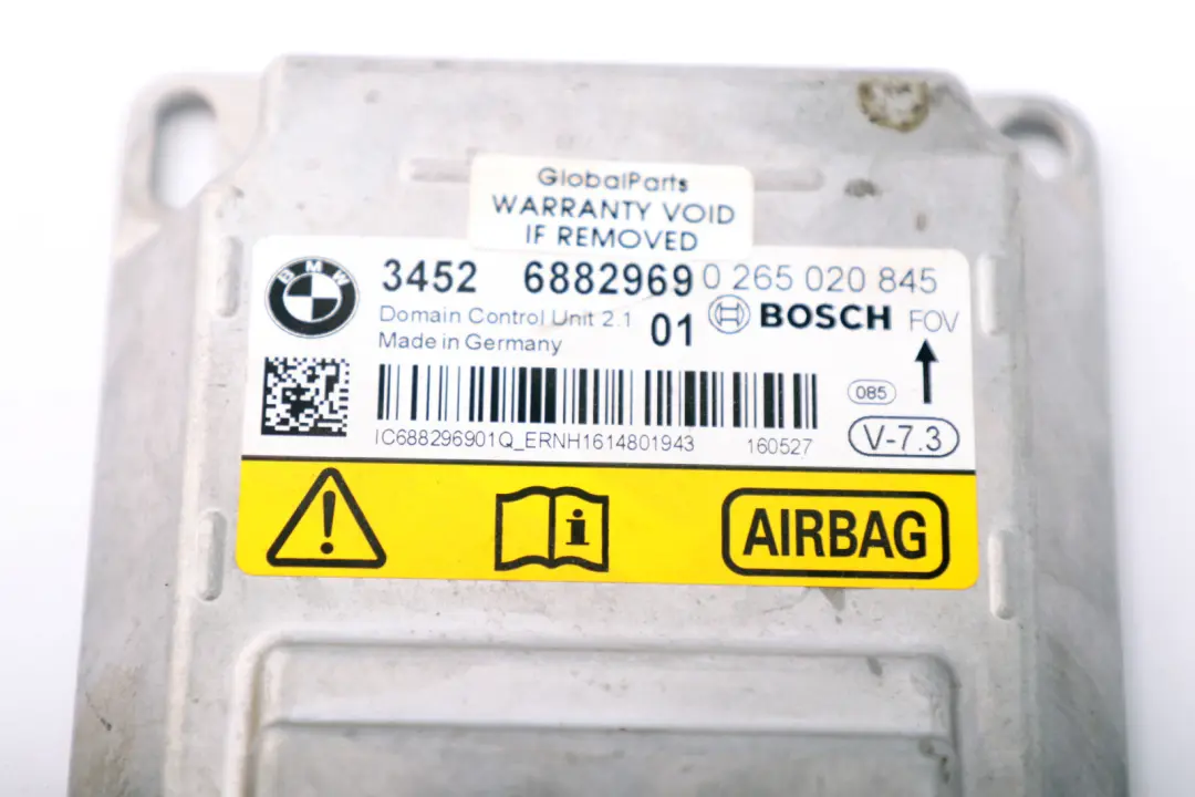 Module Commande D'Unité Commande D'Air ECU ICM Plus pour BMW F20 F21 F30 F31 à propos du numéro de pièce 6882969 BMW F20 F21 F30 F31 Module Commande D'Unité Commande D'Air ECU ICM Plus - SKU 6882969 - Numéro de pièce 6882969