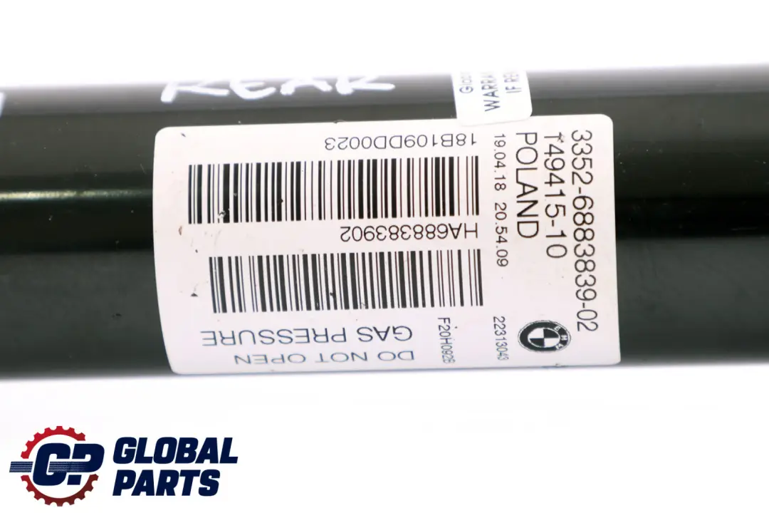 Amortisseur de Suspension Arriere Gauche Droite pour BMW F20 F21 LCI à propos du numéro de pièce 6883839 BMW F20 F21 LCI Amortisseur de Suspension Arriere Gauche Droite - SKU 6883839 - Numéro de pièce 6883839