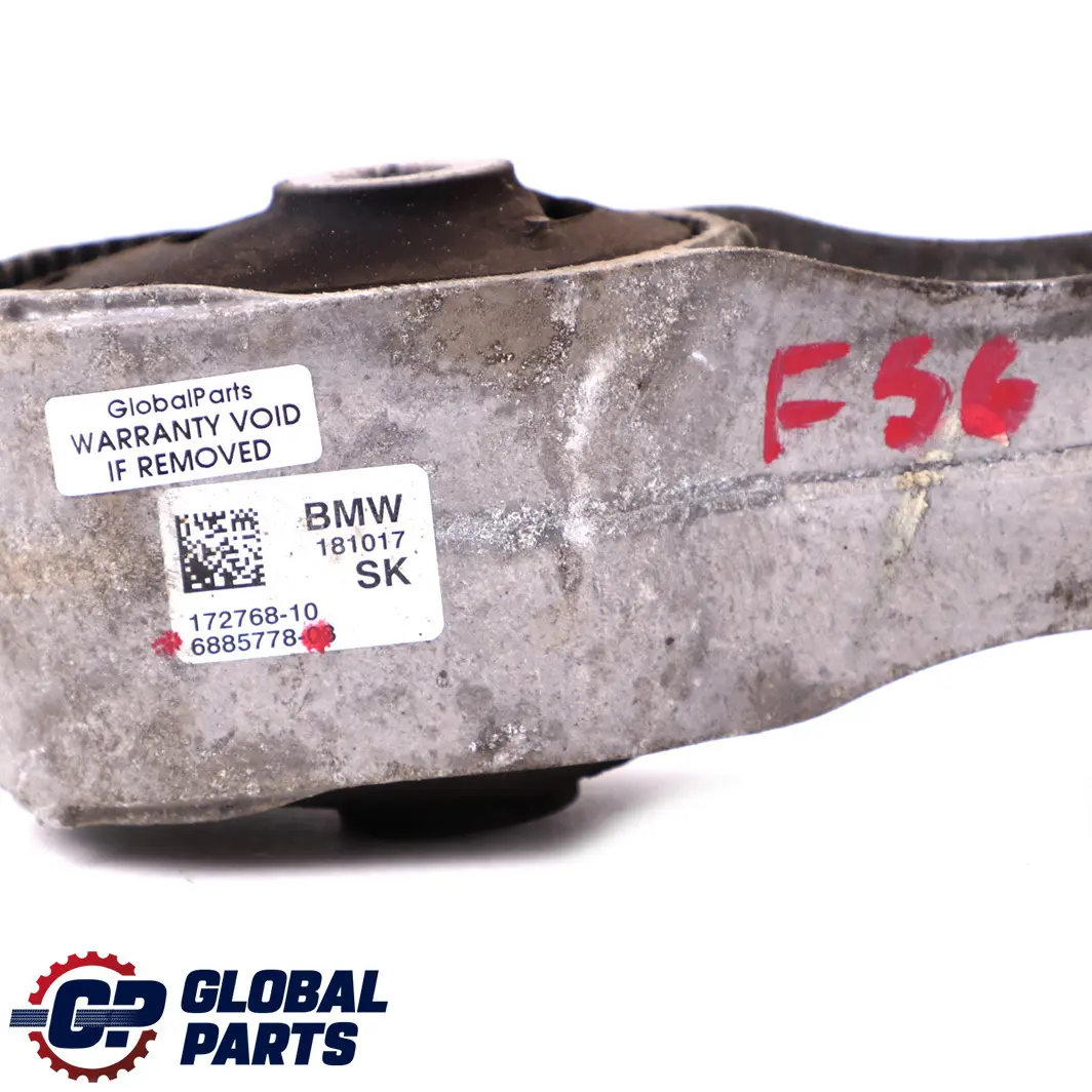 Motorhalterung Automatikgetriebe Halterung Gummi für Mini F55 F56 mit Teilenummer 6885778 Mini F55 F56 Motorhalterung Automatikgetriebe Halterung Gummi - SKU 6885778 - Teilenummer 6885778